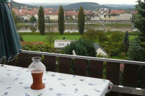Das Ferienhaus Mit Aussicht ピルナ エクステリア 写真